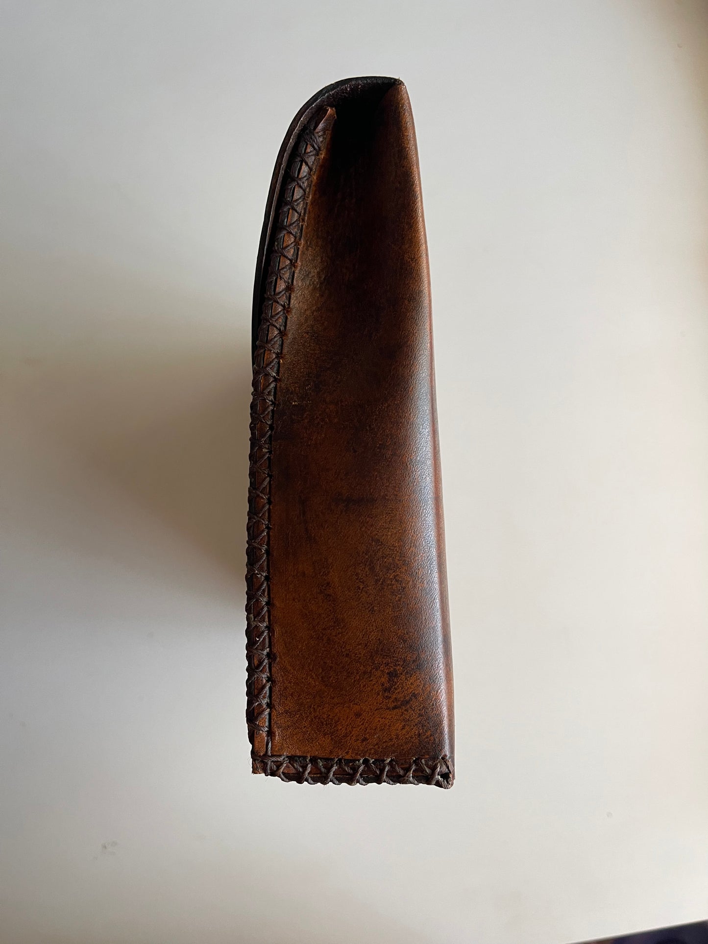 Handcrafted Vintage Style Leather Clutch